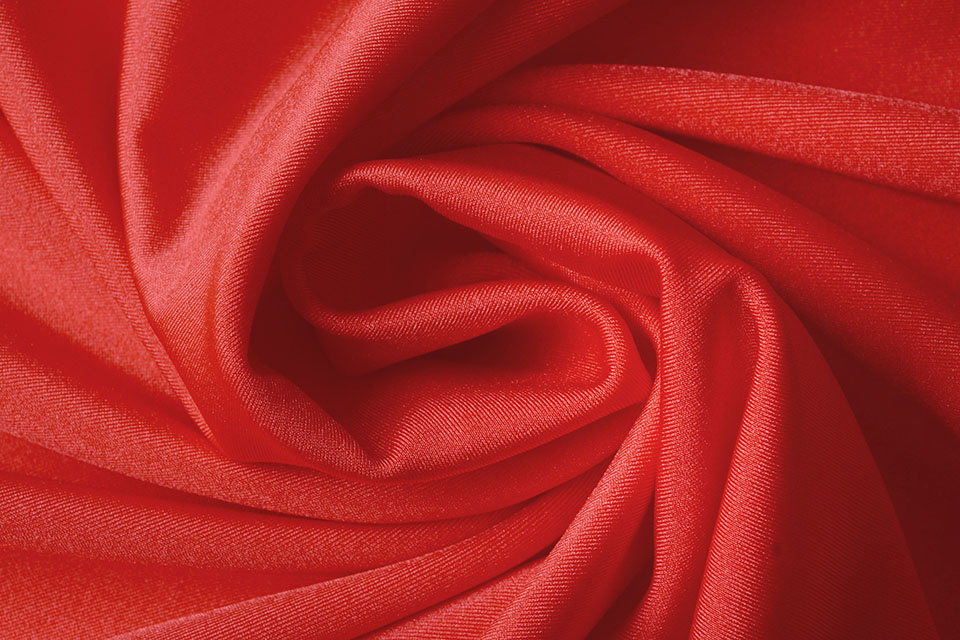 Lycra Glanz Rot