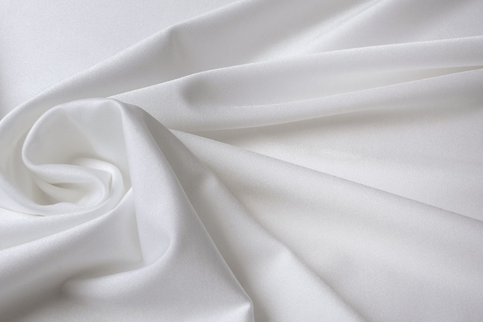 Lycra Shiny White - YES Fabrics