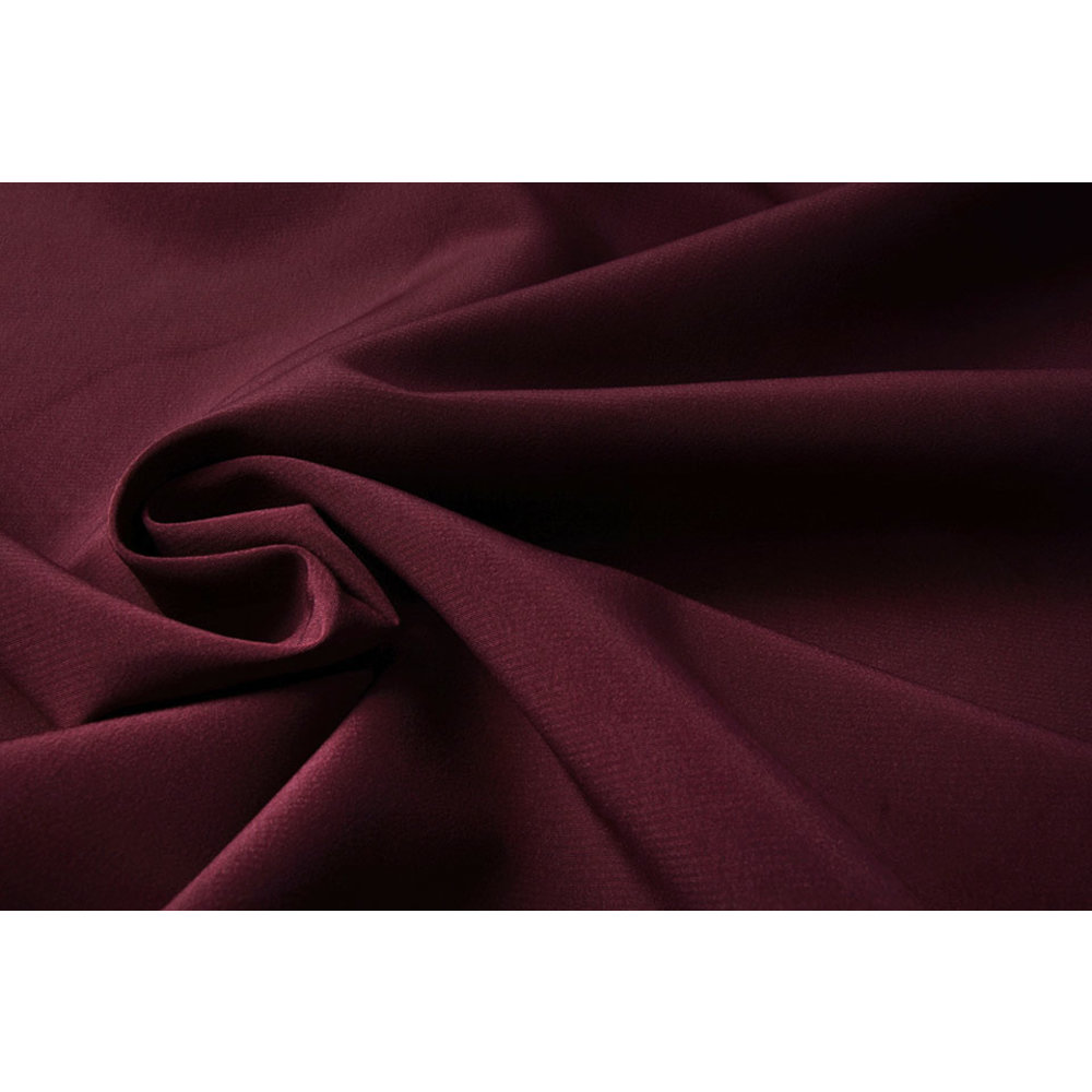 Cupro Fabric Wine Red YES Fabrics