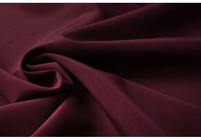 Cupro Fabric Wine Red
