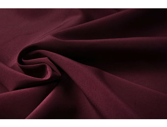 Cupro Fabric Wine Red