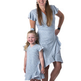 M1. Mini-Me Ruffle Dress