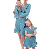 M1. Mini-Me Rüschenkleid