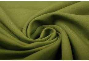 French Terry Dark Lime Green