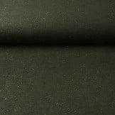 Glitter Jersey Army Groen