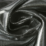 Lamé Auf Charmeuse  Silber