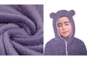 Mouse fleece Old lila