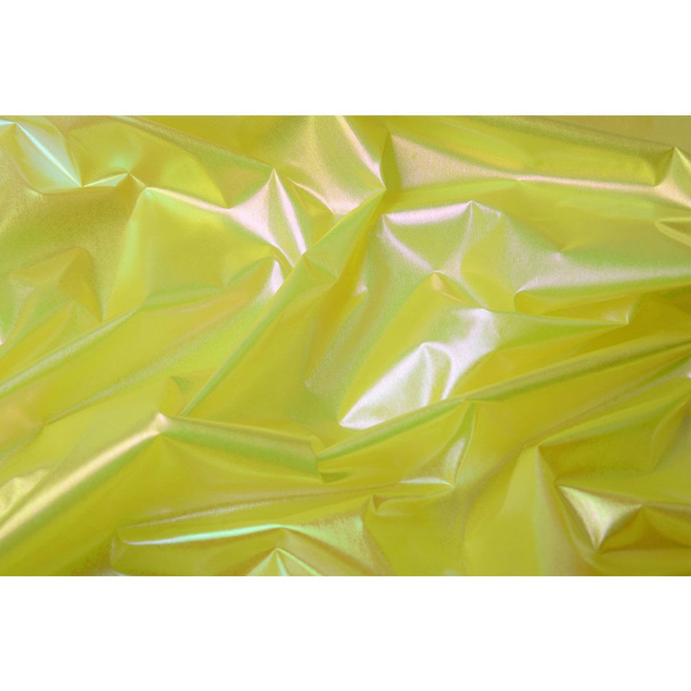 Neon Foil Yellow YES Fabrics