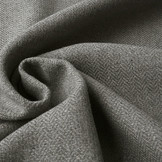 Poly Wool Herringbone Gray