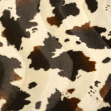 Velboa Cowprint Brown