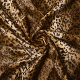 Velboa Donker Panterprint Mokka Bruin