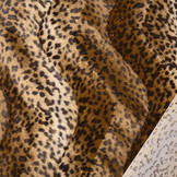 Velboa Dark Panterprint Mocha Brown