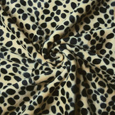 Velboa Dalmatier Licht Zand-Zwart