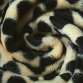 Velboa Dalmatier Licht Zand-Zwart