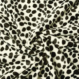 Velboa Dalmatier Off-White-Zwart