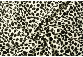 Velboa Dalmatier Off-White-Black