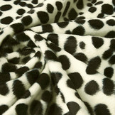 Velboa Dalmatier Off-White-Zwart