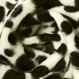 Velboa Dalmatier Off-White-Zwart