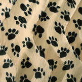 Velboa Dog Paws Sand