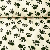 Velboa Dog Paws Off-White
