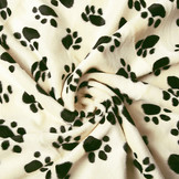 Velboa Hundepfoten Off-White