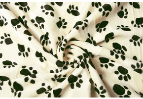 Velboa Dog Paws Off-White