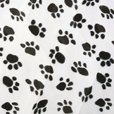 Velboa Dog Paws White
