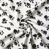 Velboa Dog Paws White