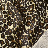 Velboa Dunkel Medium Pantherdruck