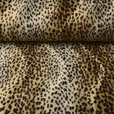 Velboa Licht Panterprint Goud