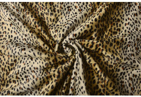 Velboa Light Panterprint Gold