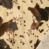 Velboa Indiaanse Paarden Print Bruin