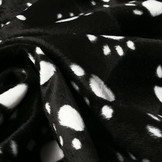 Velboa Dogprint Paws Black