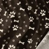 Velboa Hondenpootjes met Bot Bruin