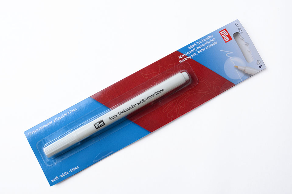 Aqua Marker Pen Trick Marker Washable White YES Fabrics