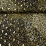 Chiffon Foil Mini Luipaard Army Groen