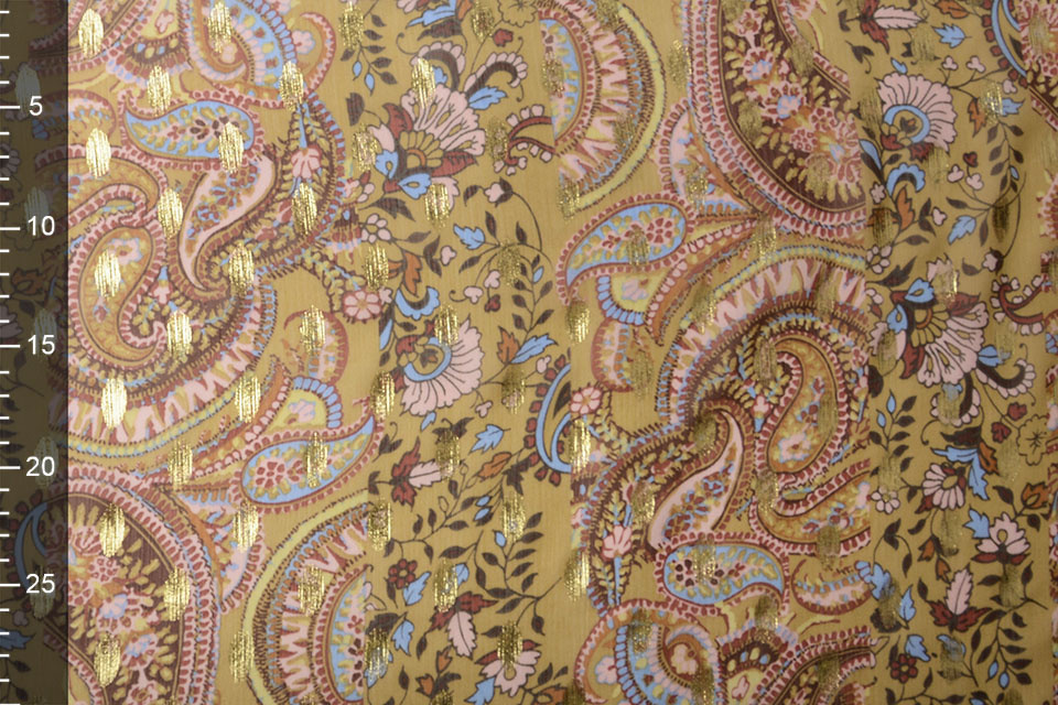 Chiffon Foil Topeng Ocher
