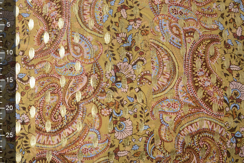 Chiffon Foil Topeng Ocher
