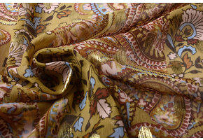 Chiffon Foil Topeng Ocker