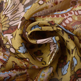 Chiffon Foil Topeng Oker