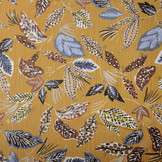 Chiffon Foil Leaves Dark Ocher