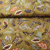 Chiffon Foil Blätter Olivgrün