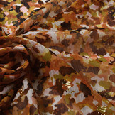 Chiffon Foil Blobs Oranje Rood