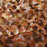 Chiffon Foil Blobs Oranje Rood