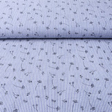 Seersucker Streifen Blasenblume