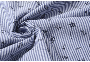 Seersucker Strepen Blaasbloem