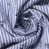 Seersucker Strepen Blaasbloem