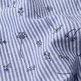 Seersucker Streifen Blasenblume