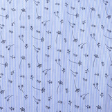 Seersucker Strepen Blaasbloem Baby Blauw