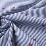 Seersucker Stripes Strawberry